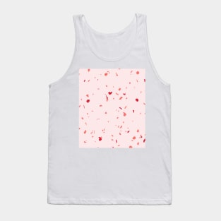 Pink Coral Design Tank Top